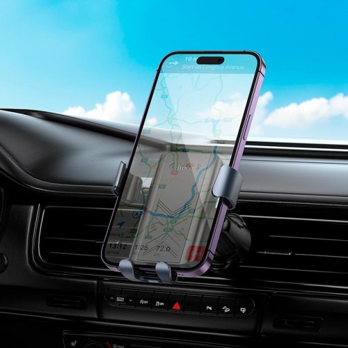 Держатель HOCO Gamble gravity car holder H70 (air outlet) |4.5-7"|