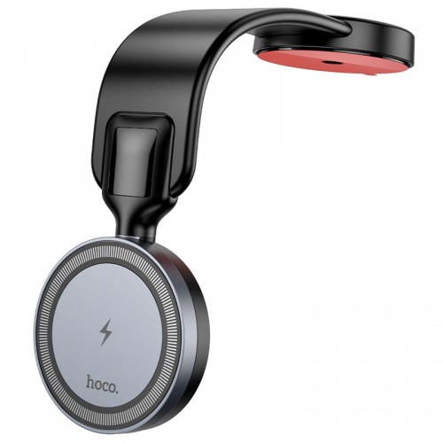 Держатель HOCO Totem ring magnetic wireless fast charging car holder HW29 (center console) |4.5-7", 15W|