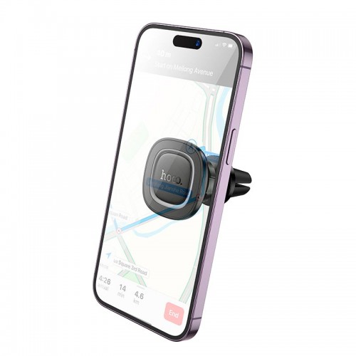 Тримач Hoco Crown magnetic Car holder (air outlet) H72 |4.5-7"| black