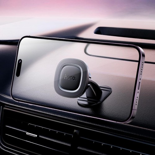 Тримач HOCO H73 Crown magnetic Car holder (center console) |4.5-7"| black