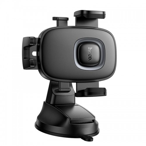 Тримач HOCO Crown one-button Car holder (center console) H76 |4.5-7"| black