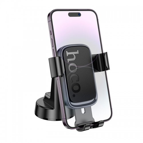 Тримач HOCO Vista Gravity Car holder (center console) H81 |6.1-7"| black