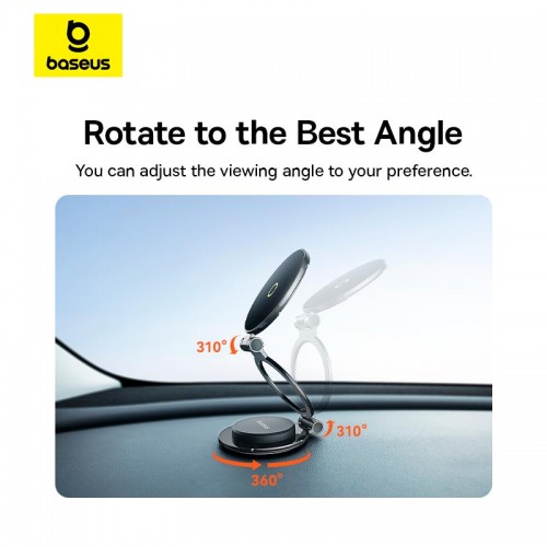 Тримач Baseus MagPro Series II Magnetic Car Mount Stick-on Version black