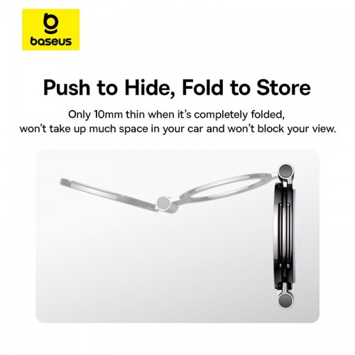 Тримач Baseus MagPro Series II Magnetic Car Mount Stick-on Version black