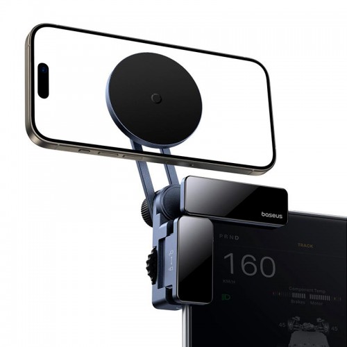 Тримач Baseus MaxView Magnetic Car Mount for In-Vehicle Infotainment Screen grey
