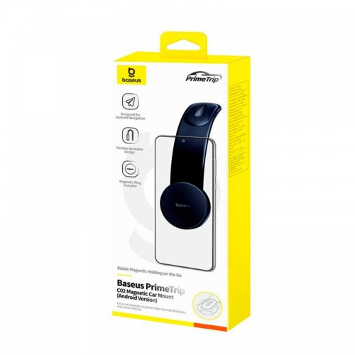 Тримач Baseus PrimeTrip Magnetic Car Mount (Android Version) Stick-on Type C02 black