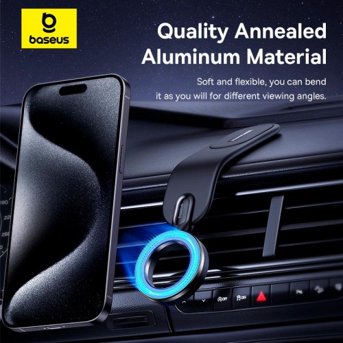 Тримач Baseus PrimeTrip Series Go Magnetic Car Phone Mount (Stick-on Type) C02 black