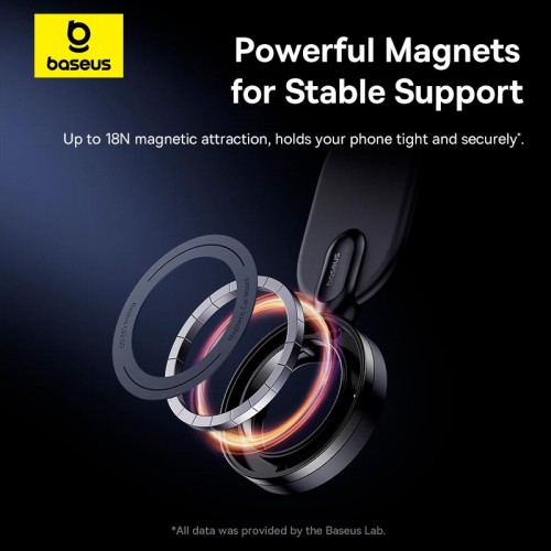 Тримач Baseus PrimeTrip Series Go Magnetic Car Phone Mount (Stick-on Type) C02 black