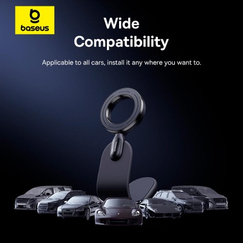 Тримач Baseus PrimeTrip Series Go Magnetic Car Phone Mount (Stick-on Type) C02 black