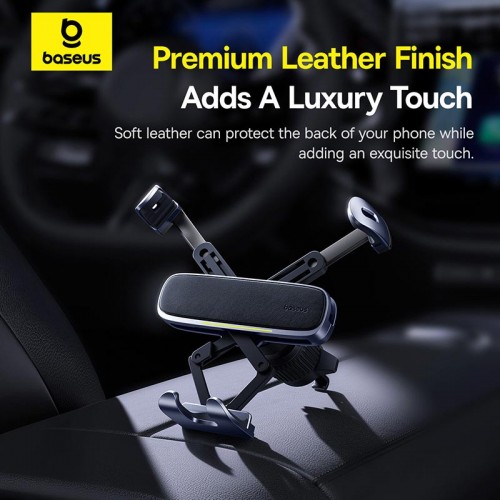 Тримач Baseus UltraControl Gravity Car Mount for Foldable Phone grey