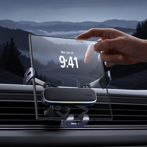 Тримач Baseus UltraControl Gravity Car Mount for Foldable Phone grey