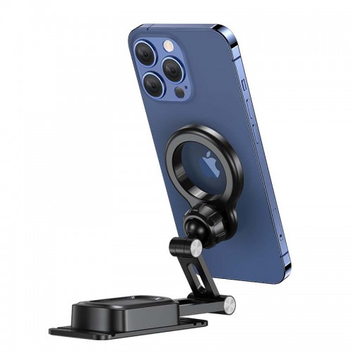 Тримач USAMS Magnetic Car Phone Holder US-ZJ076 (Center Console) black