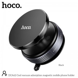 Тримач HOCO Cool vacuum adsorption magnetic mobile phone holder DCA62 black