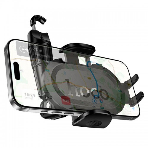 Утримувач HOCO Rally ultra-thin car holder (rear view mirror) H88 |4.5-7"| black