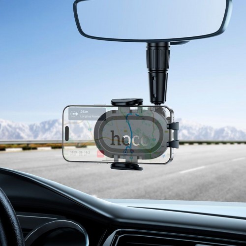 Держатель HOCO Rally ultra-thin car holder (rear view mirror) H88 |4.5-7"|