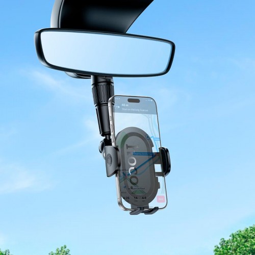 Держатель HOCO Rally ultra-thin car holder (rear view mirror) H88 |4.5-7"|
