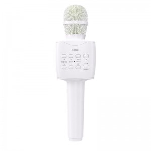 Караоке микрофон HOCO Cantando karaoke microphone BK5 |BT5.0, DSP, 3-6h, TF, USB|