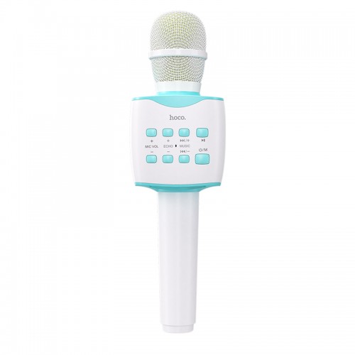 Караоке микрофон HOCO Cantando karaoke microphone BK5 |BT5.0, DSP, 3-6h, TF, USB|