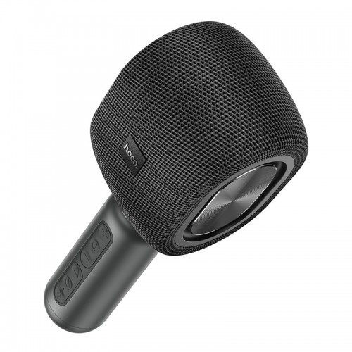 Караоке микрофон HOCO Cool Hi K song microphone BK8 |BT5.0, TWS, AUX/TF, DSP, 5W, 6-8h|