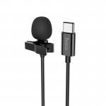 Мікрофон Hoco Type-C Lavalier microphone L14 |2M| black