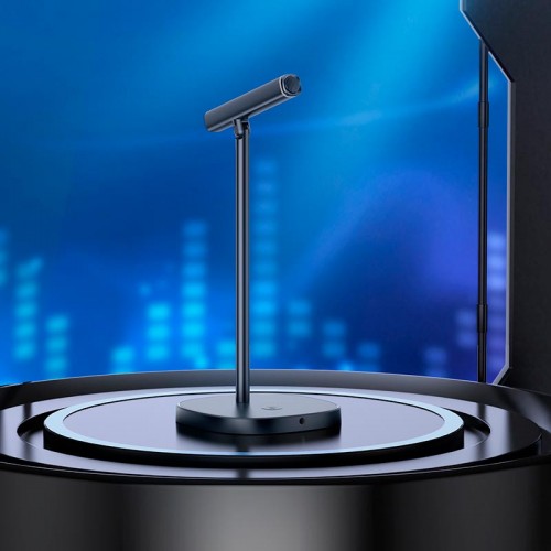 Мікрофон HOCO Mike USB desktop microphone L16 |Type-C/AUX 3.5mm| black