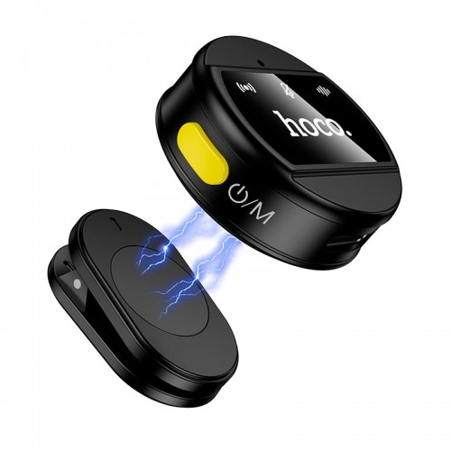 Мікрофон HOCO Lightning Charm Wireless Microphone L21 |2.4G, 10-15m, 5-6h| black
