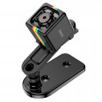 Портативная камера Hoco mini portable battery camera DI13 |1080p, TF, 30мин| черная