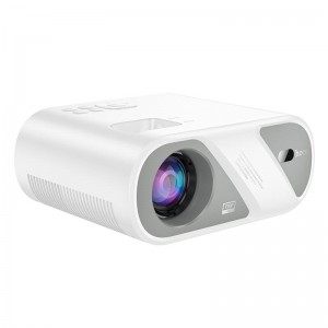 Проектор Hoco DT1 wireless projector (720p same screen version) |2.4G/5G, AUX/USB/AV/HDTV| white