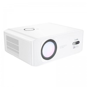 Проектор Hoco DT3 Smart electric Focus projector (1080P Android version) |2.4G/5G, AUX/USB/AV/HDTV| white