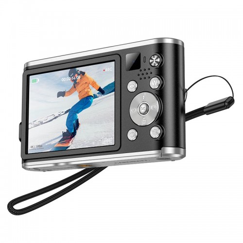 Фотокамера HOCO Dual-Lens digital camera DV203 |48MP, 30fps/1920p, 2.8" IPS HD| white