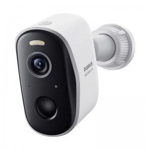 Камера відеоспостереження Baseus Security N1 Plus Outdoor Camera 2k |145°, 16Gb eMMC (16TB Max), Color Night vision, IP67| white