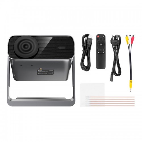 Проектор HOCO Smart electric focus projector DT5 (1080P Android version) DT5 |WiFI 2.4+5G, BT 5.0, 1AV/2USB/2HDMI| grey