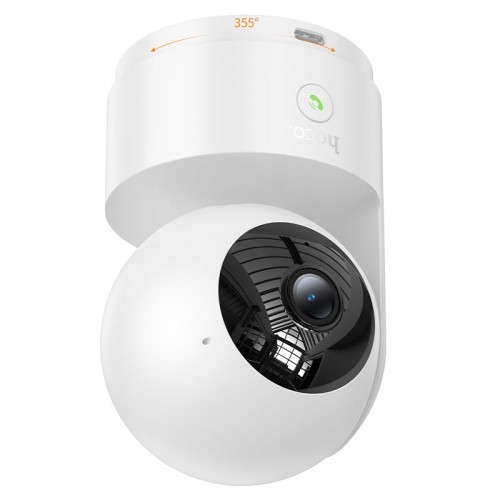 Камера відеоспостереження HOCO Indoor PTZ HD camera D8 |3MP,1296p, 2.4G| white