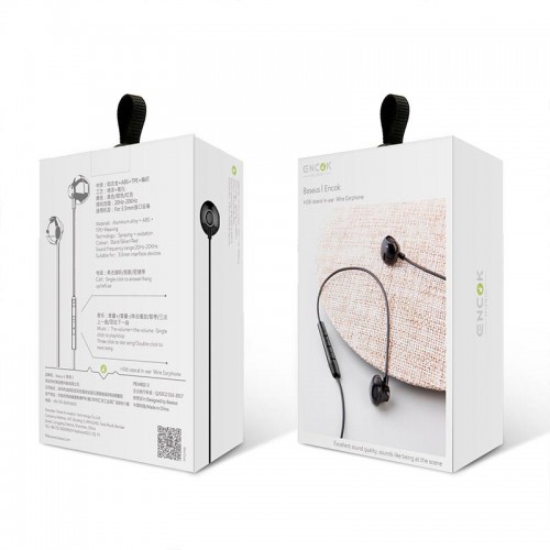 Навушники BASEUS with mic Encok H06 (NGH06-01) black