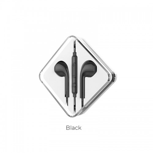 Наушники HOCO Memory sound wire with mic M55 pink