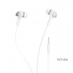 Навушники HOCO Passion in-line control eaphones with mic M66 Hi-Res white