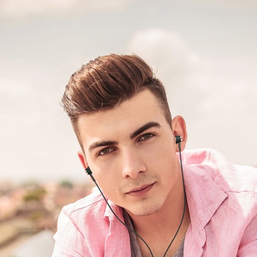 Наушники HOCO Graceful Carbon with mic M70 Hi-Res white