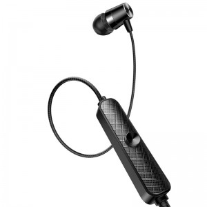 Навушники USAMS 3.5 mm In-ear Earphone 1.2 m EP-42 US-SJ475 black