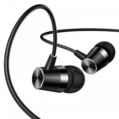 Навушники USAMS 3.5 mm In-ear Earphone 1.2 m EP-42 US-SJ475 black