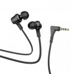 Навушники HOCO Oceanic universal earphones with mic M86 black