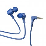 Навушники HOCO Oceanic universal earphones with mic M86 blue