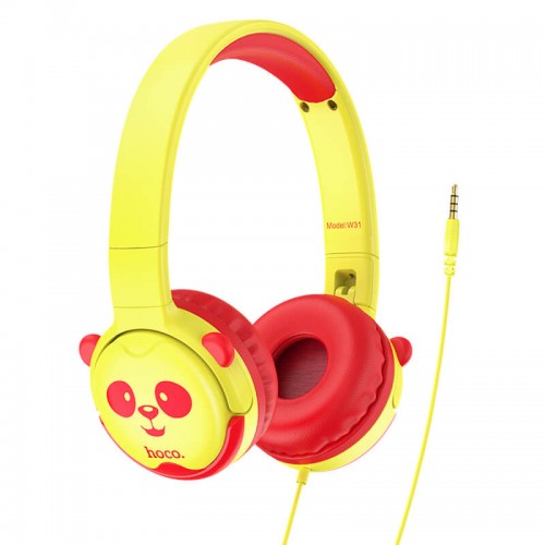 Навушники HOCO Childrens headphones W31 yellow
