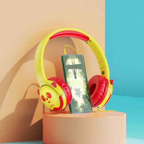 Навушники HOCO Childrens headphones W31 yellow