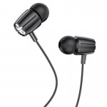 Навушники HOCO Graceful universal earphones with mic M88 black