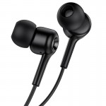 Навушники HOCO La musique universal earphones with mic M82 black