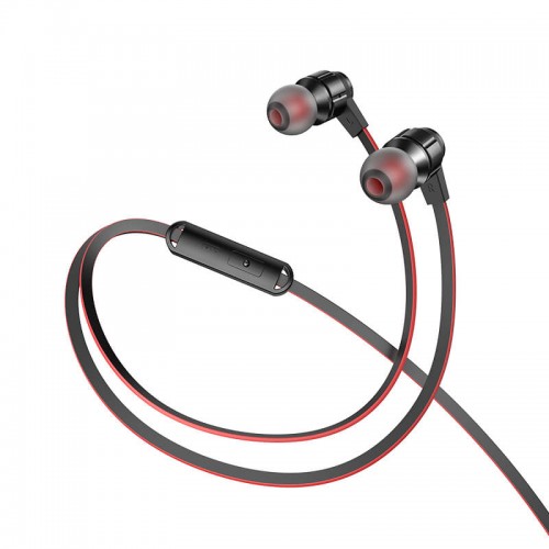 Навушники HOCO Platinum sound universal earphone with mic M85 red