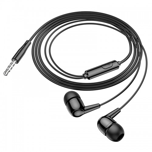Навушники HOCO Enjoy universal earphones with mic M97 black