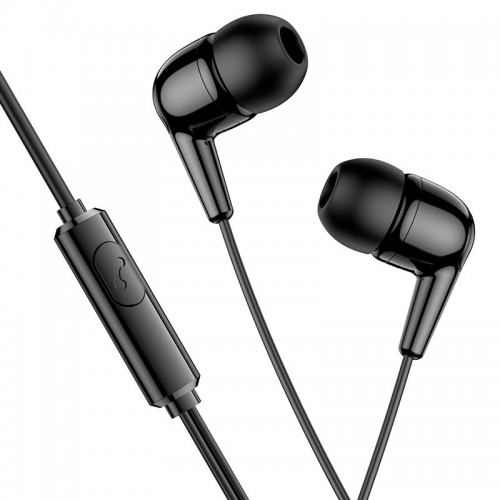 Навушники HOCO Enjoy universal earphones with mic M97 black