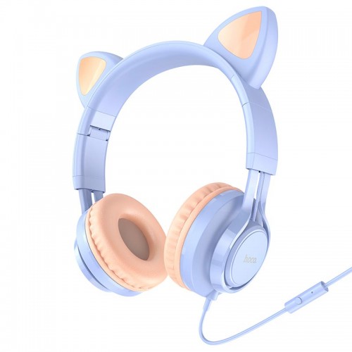Наушники HOCO Cat ear headphones with mic W36 |Hi-Fi|