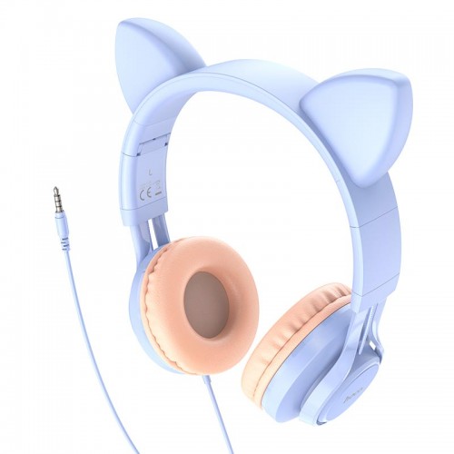 Наушники HOCO Cat ear headphones with mic W36 |Hi-Fi|